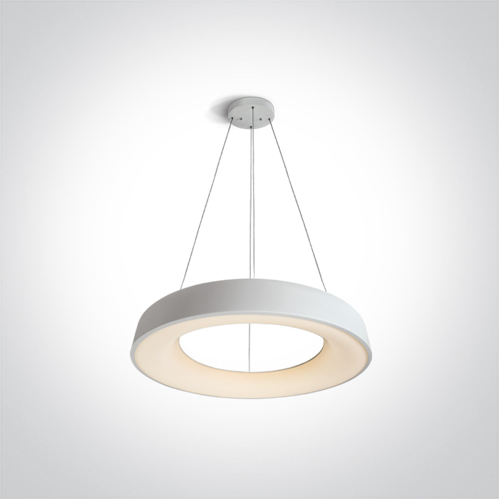 62180NB/W/W WHITE PENDANT 80W WW 230V