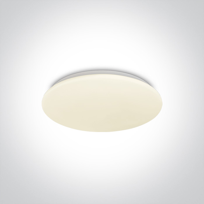 62026B/W WHITE PLAFO 24W WW IP20 230V