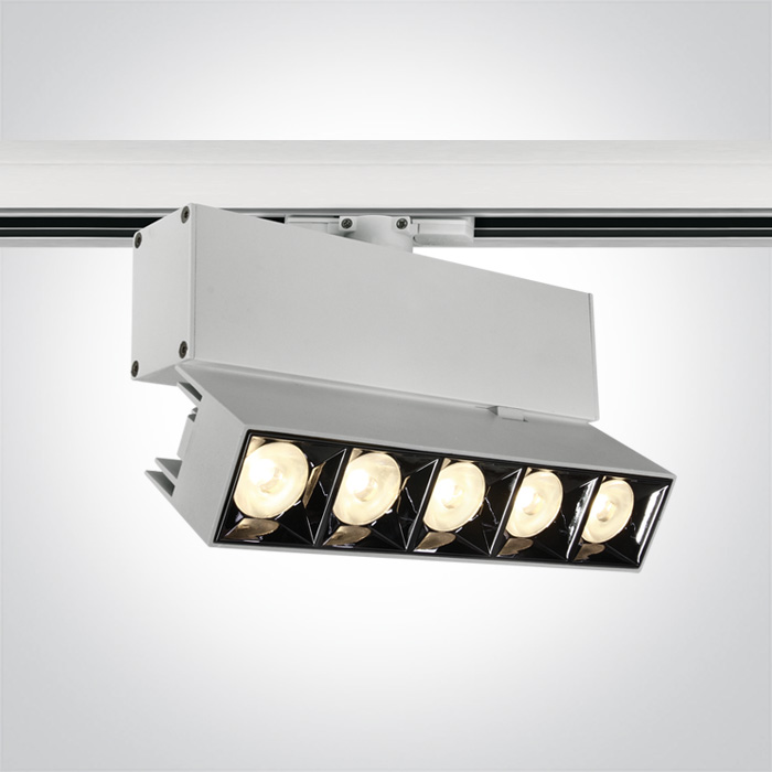 65506BT/W/W WHITE TRACK LIGHT ADJUSTABLE 20W WW 38deg IP20 230V