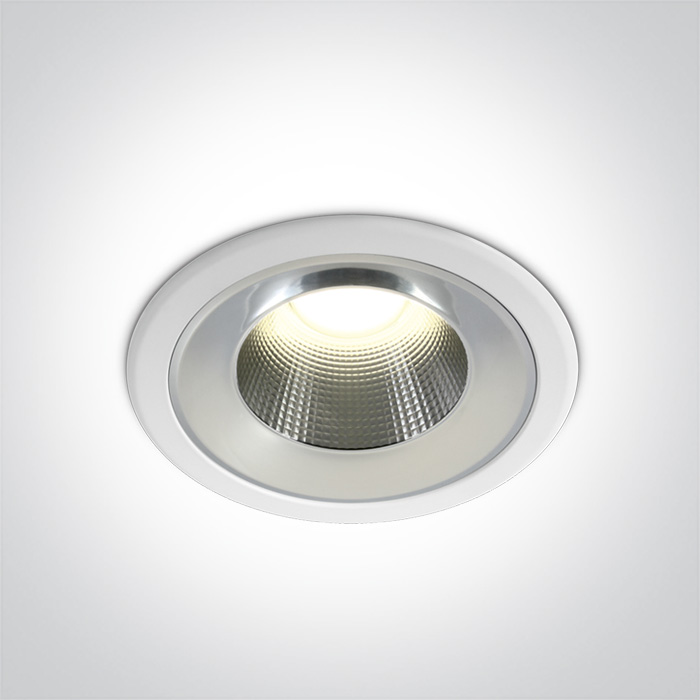 10118TD/W/C WHITE 18W IP54 CW 230V DARK LIGHT
