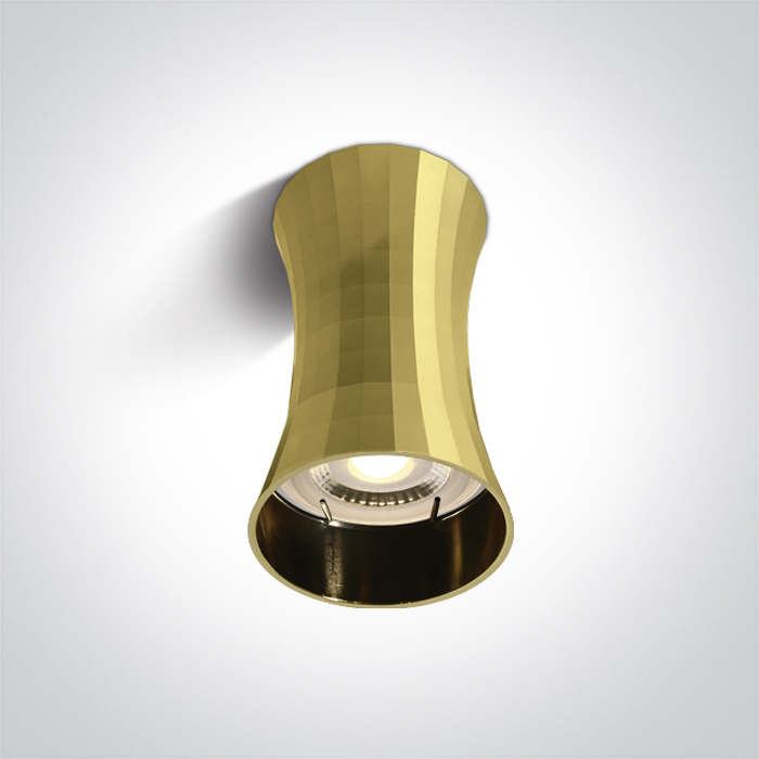 12105K/BBS BRUSHED BRASS GU10 10W 100-240V DARK LIGHT