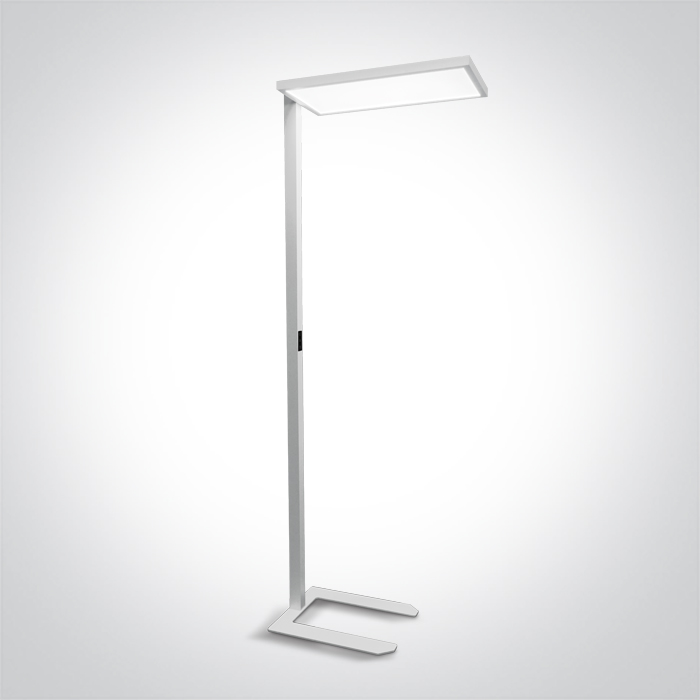 36002/W/C WHITE 60W CW FLOOR STAND UGR17 DIMMABLE 230V