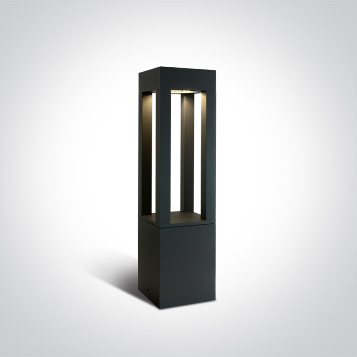 67504/AN/W ANTHRACITE LED BOLLARD 60cm 22W WW IP65 230V