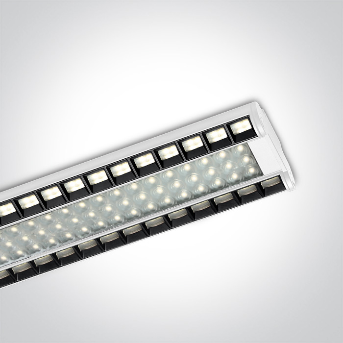 38280/W/C WHITE LED 80W CW IP20 230V ADJUSTABLE