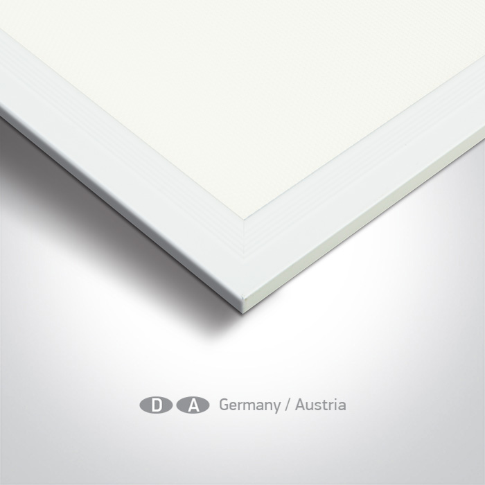 50140BAU/W/V WHITE 40W CCTV 62x62 UGR19 PANEL IP20 230V BACKLIT