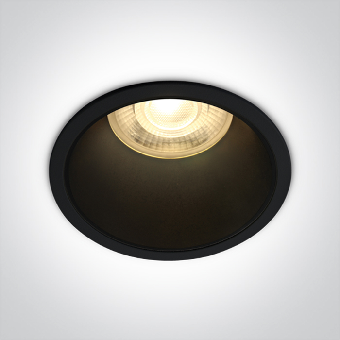 10105AD/B/B BLACK GU10 10W BLACK REFLECTOR DARK LIGHT