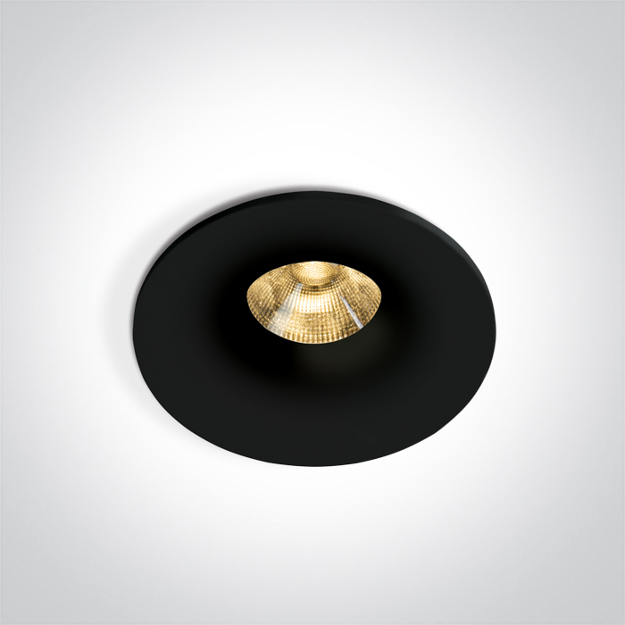 10107DB/B/W BLACK 6,5W WW IP65 700mA DARK LIGHT