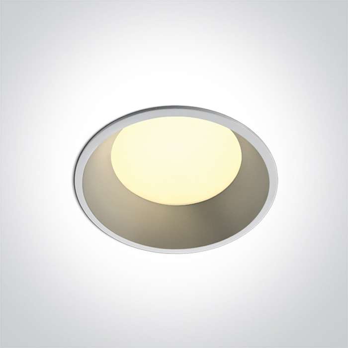 10109FD/W/V WHITE 9W CCTV IP65 230V DARK LIGHT