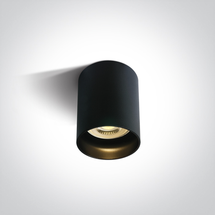 12105N/B/B BLACK GU10 10W DARK LIGHT