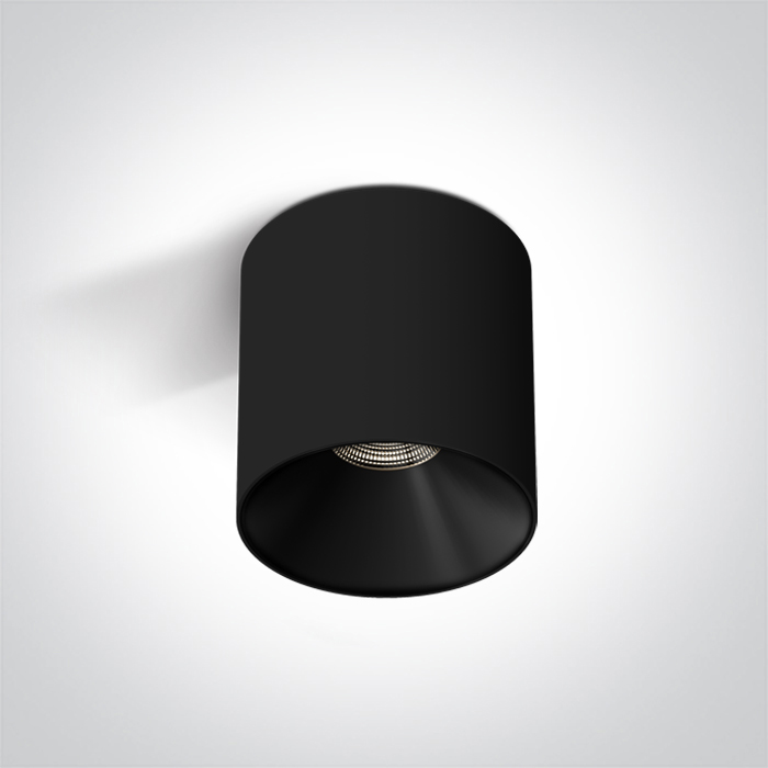 12110R/B/W BLACK 10W WW IP20 230V