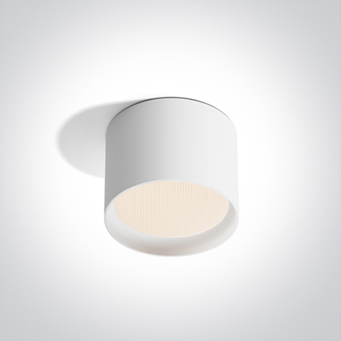 12112D/W/V WHITE 12W CCTV UGR19 IP44 230V