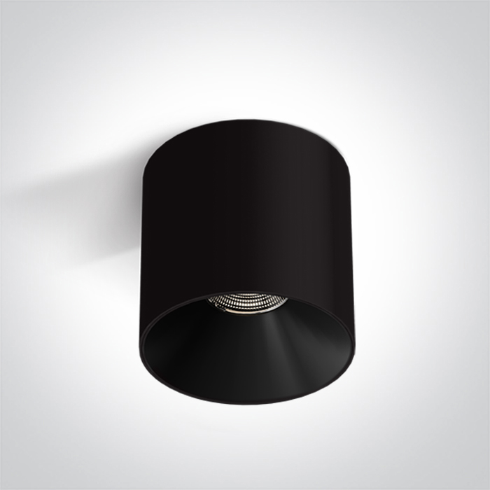 12118R/B/W BLACK 18W WW IP20 230V