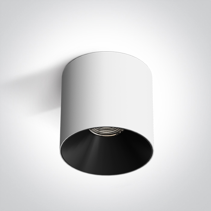 12118R/W/W WHITE 18W WW IP20 230V