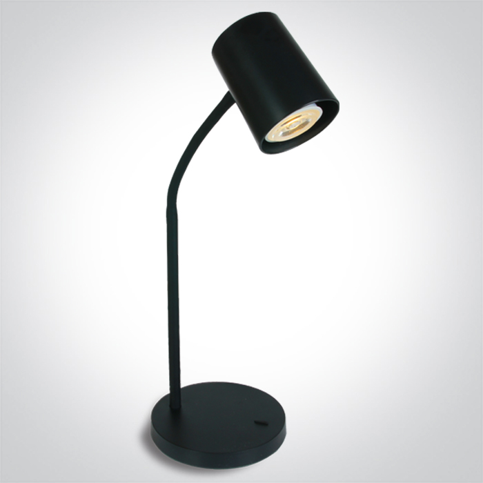 61110A/B BLACK TABLE LAMP GU10 10W EU PLUG