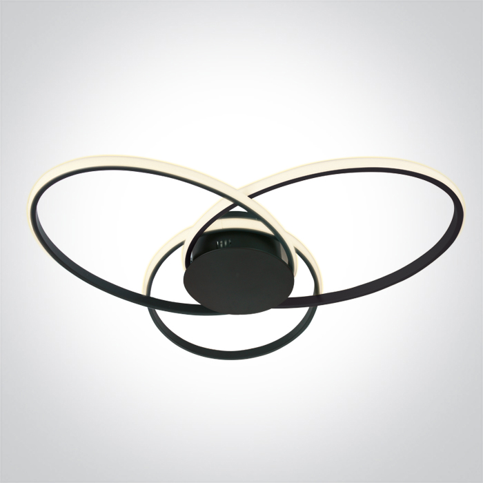 63154D/B/W BLACK 60W WW IP20 230V DIMMABLE