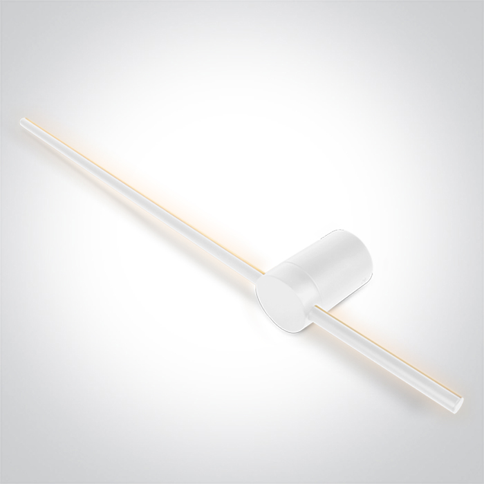 65148B/W/W WHITE 15W WALL LIGHT WW IP20 230V