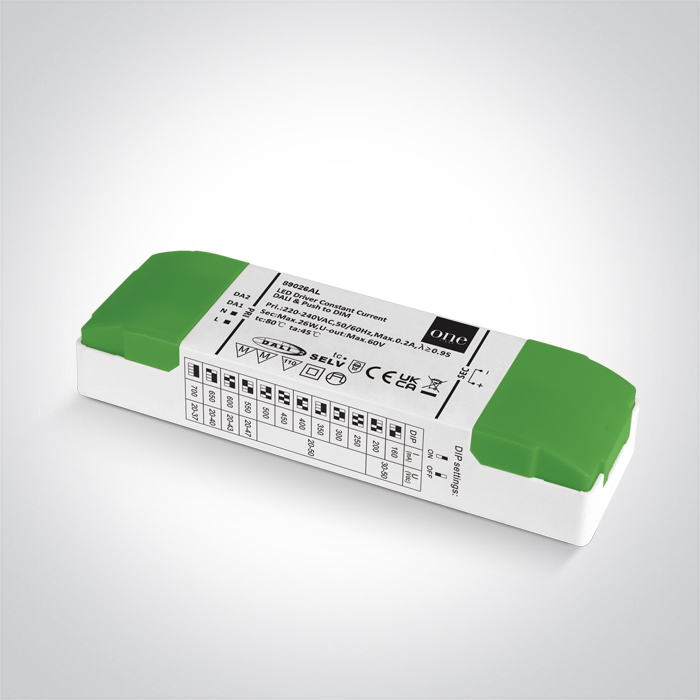 89026AL DALI / PUSH TO DIM DRIVER CC IP20 230V