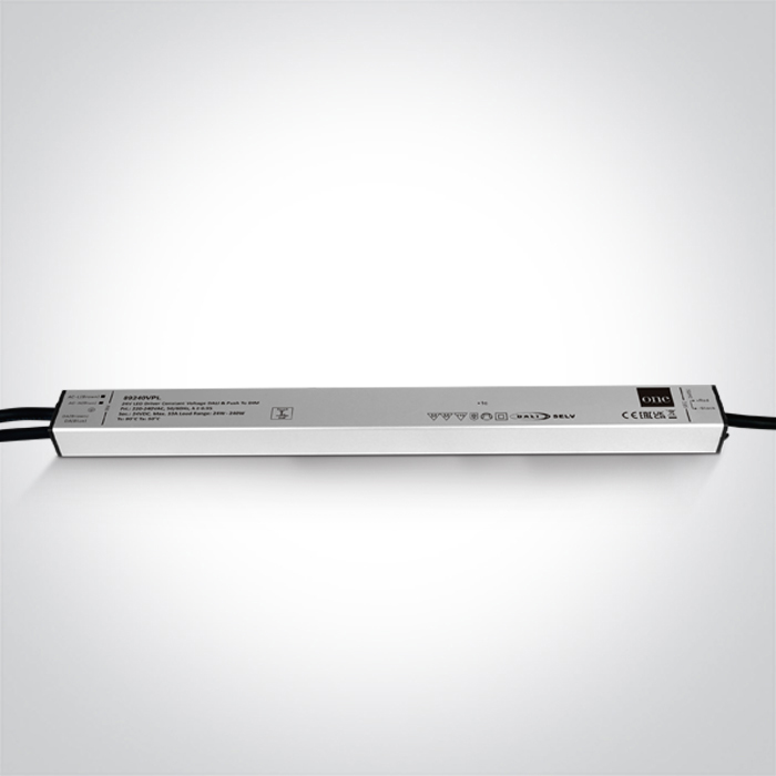 89240VPL DALI & PUSH TO DIM DIMMABLE DRIVER 24V DC 24-240W IP67 230V