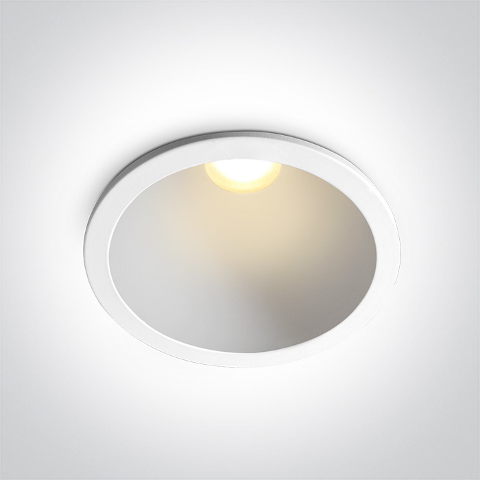 10115D/W/V WHITE 15W CCTV IP20 50deg 230V DARKLIGHT