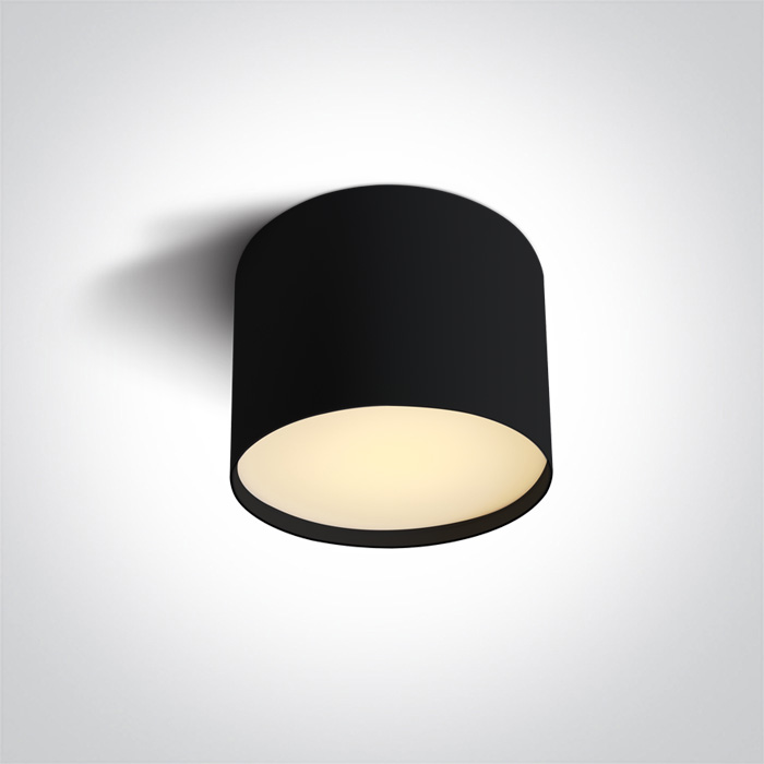 12109M/B/V BLACK 9W CCTV IP20 230V