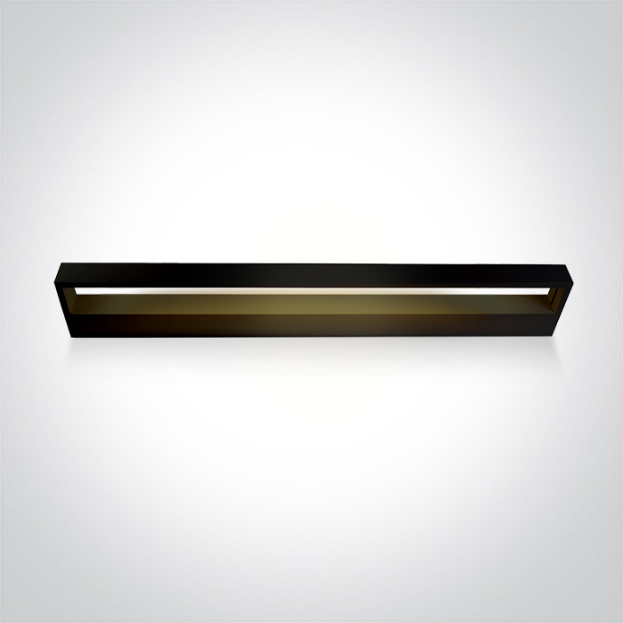 38010B/B/V BLACK WALL LIGHT CCTV 23W IP20 230V