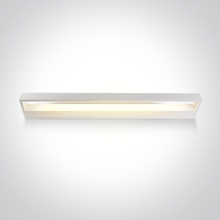 38010B/W/V WHITE WALL LIGHT CCTV 23W IP20 230V