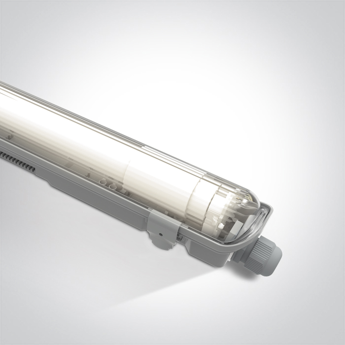 38120P IP65 1xT8 LED TUBE 600mm PC/PC