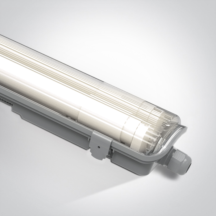 38220P IP65 2xT8 LED TUBE 600mm PC/PC