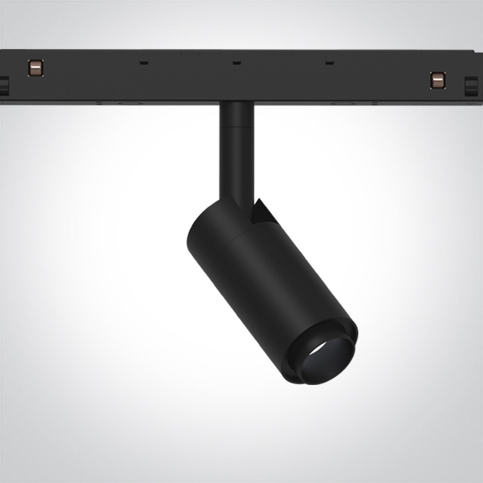 42140/B/W BLACK 7W WW 48V IP20 ADJUSTABLE ZOOMABLE MINI/MIDI/MAXI/P&P