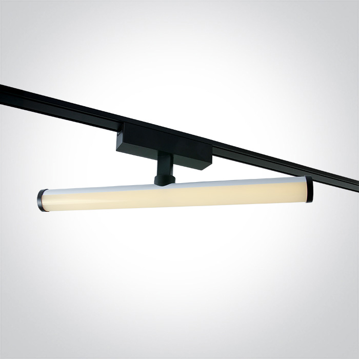 43126FA/B/V BLACK 10W 48V CCTV IP20 ADJUSTABLE FLAT MAGNETIC