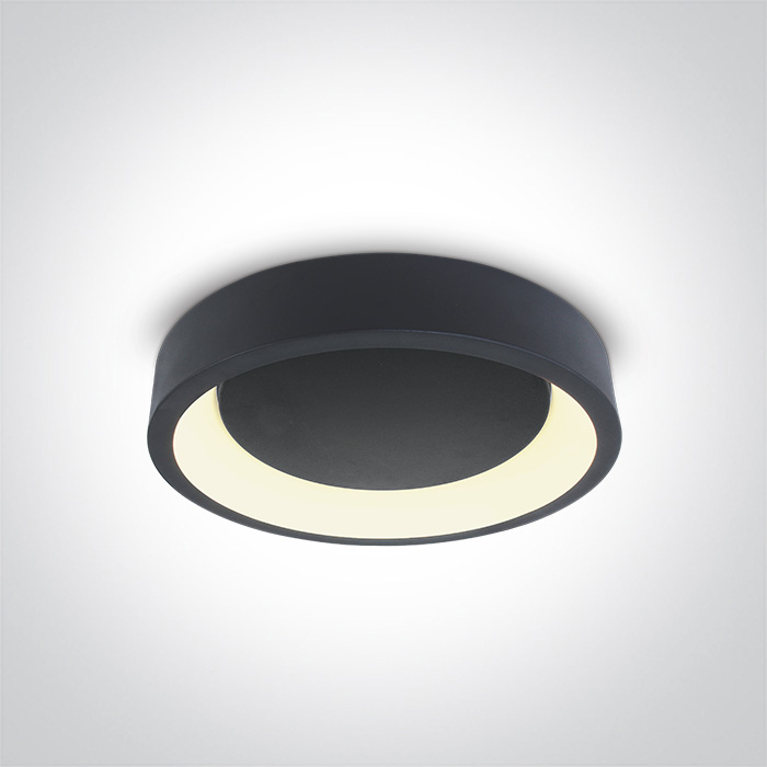 62142N/AN/V ANTHRACITE PLAFO 42W CCTV IP20 230V DIMMABLE