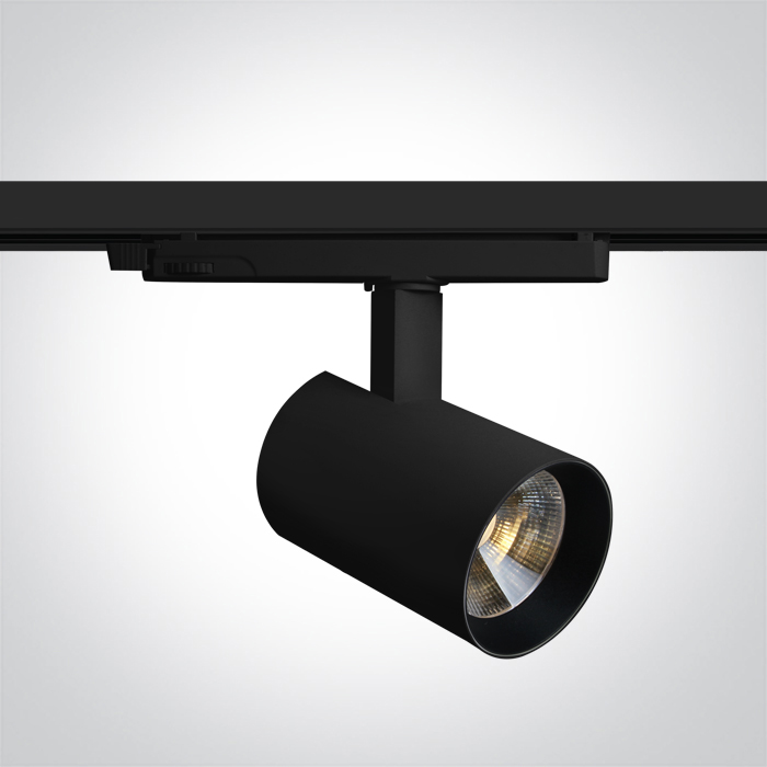 65670BT/B/V BLACK 16W/22W PV CCTV TRACK SPOT 230V