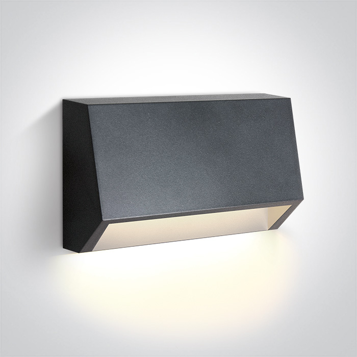 67386A/AN/V ANTHRACITE WALL LIGHT 1,5W CCTV DARK LIGHT IP65 230V