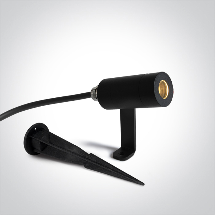 67538A/B/W BLACK GARDEN SPOT 2W WW 700mA IP65 DARK LIGHT