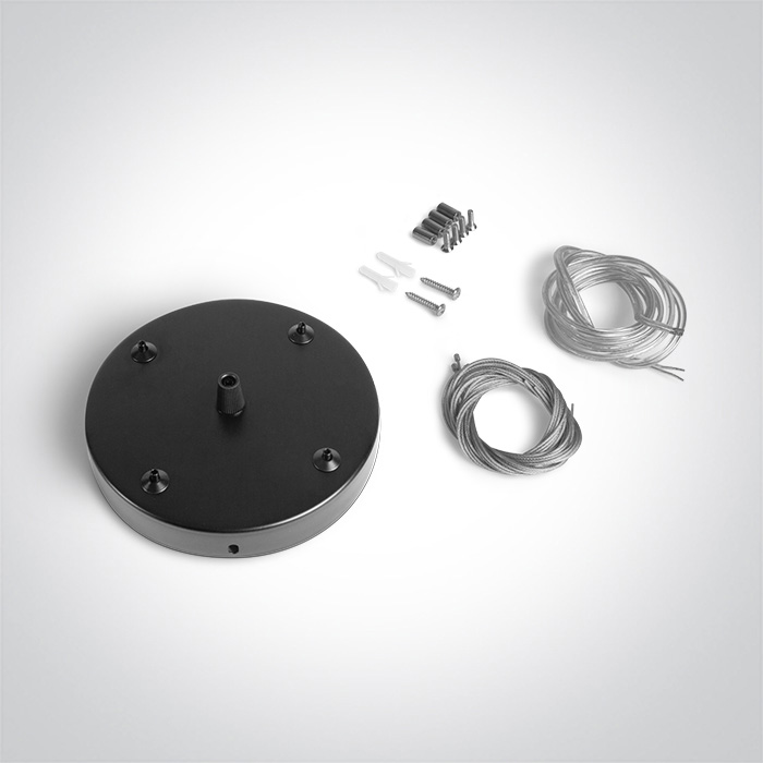 050138B/B BLACK SUSPENSION BASE FOR 62020 SQUARE PLAFO