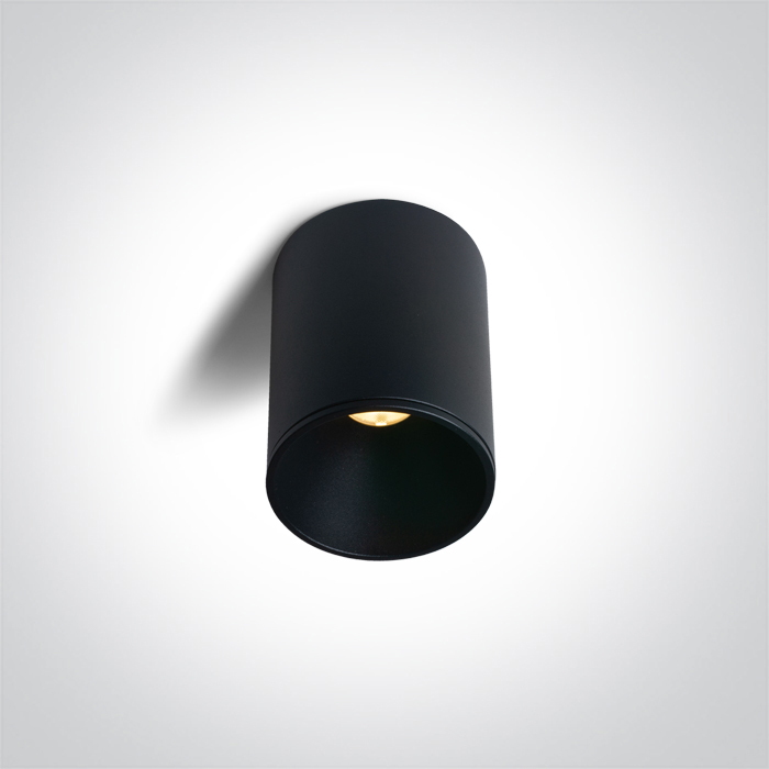 12106E/B/V BLACK 6W CCTV IP20 230V DARK LIGHT