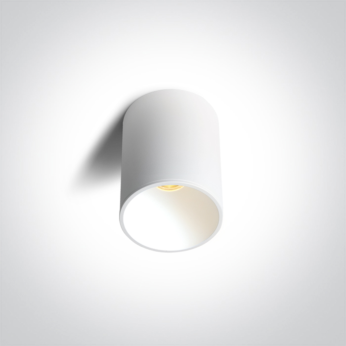 12106E/W/V WHITE 6W CCTV IP20 230V DARK LIGHT