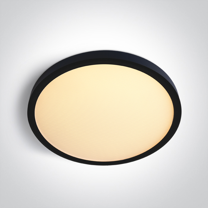 62020CU/B/V BLACK PLAFO 24W CCTV UGR19 230V