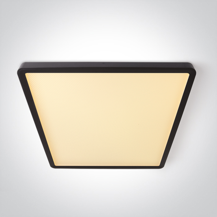 62020KU/B/V BLACK PLAFO SQUARE 32W CCTV UGR19 230V