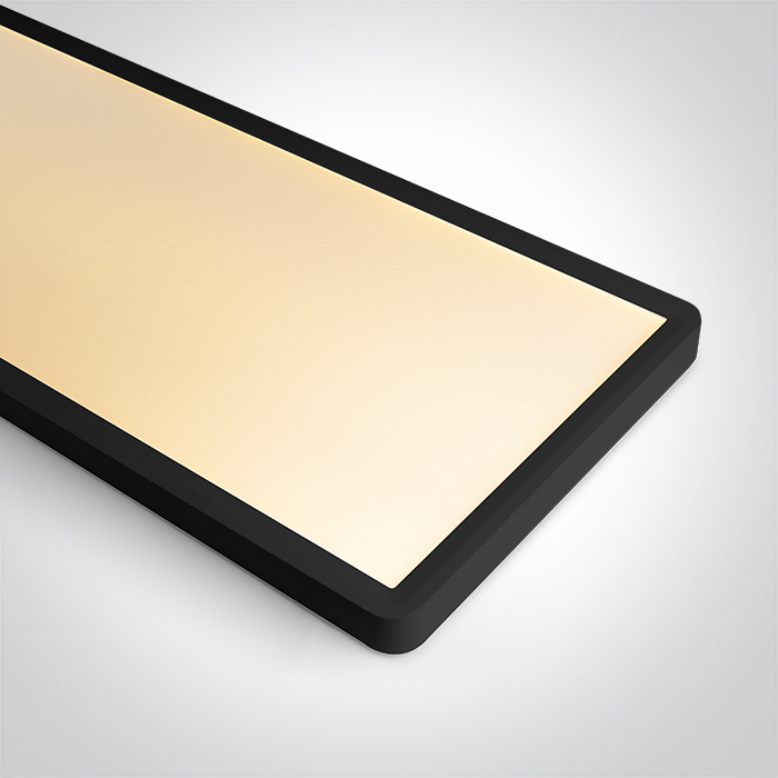 62020MU/B/V BLACK PLAFO RECTANGULAR 50W CCTV UGR19 230V