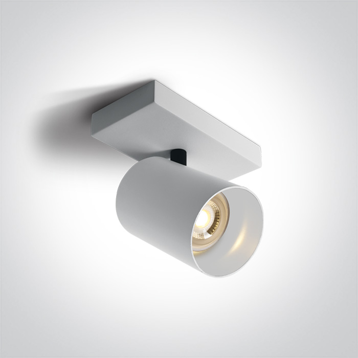 65105N/W/W WHITE WHITE REFLECTOR GU10 10W DARK LIGHT