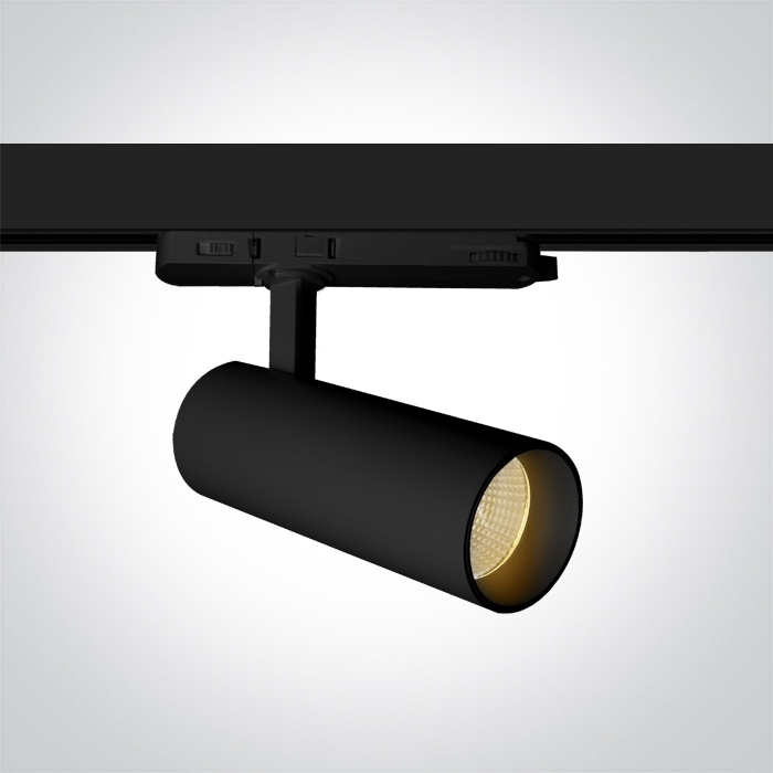 65606BT/B/V BLACK COB 20W PV CCTV TRACK SPOT 230V