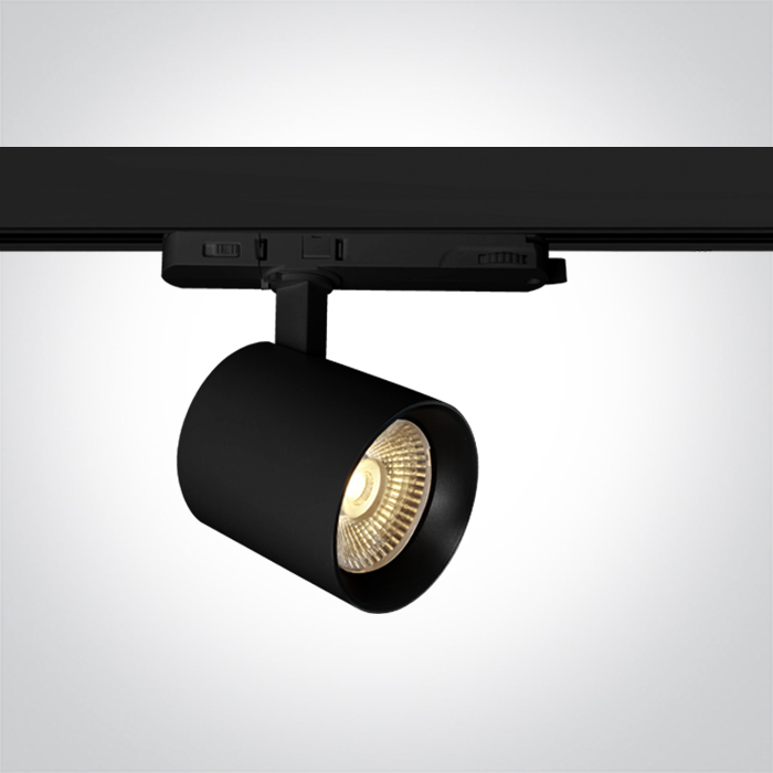 65634BT/B/V BLACK COB 20W PV CCTV TRACK SPOT 230V