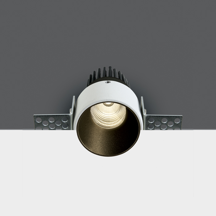 10103BTR/B/V BLACK 3W CCTV 350mA DARK LIGHT TRIMLESS