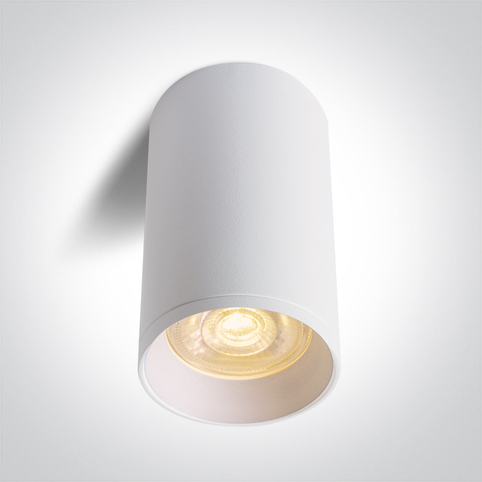 12103G/W WHITE CYLINDER 5W MR11 GU10