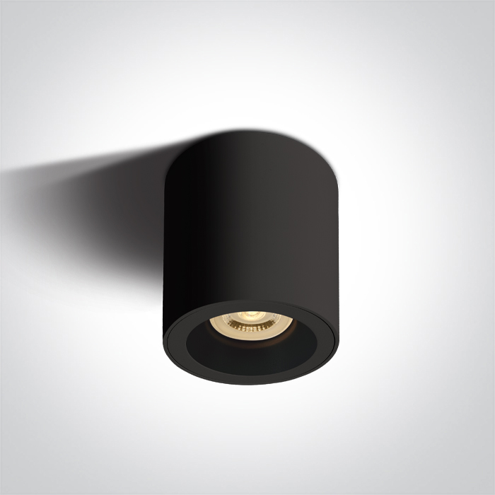 12105D1/B BLACK GU10 10W DARK LIGHT