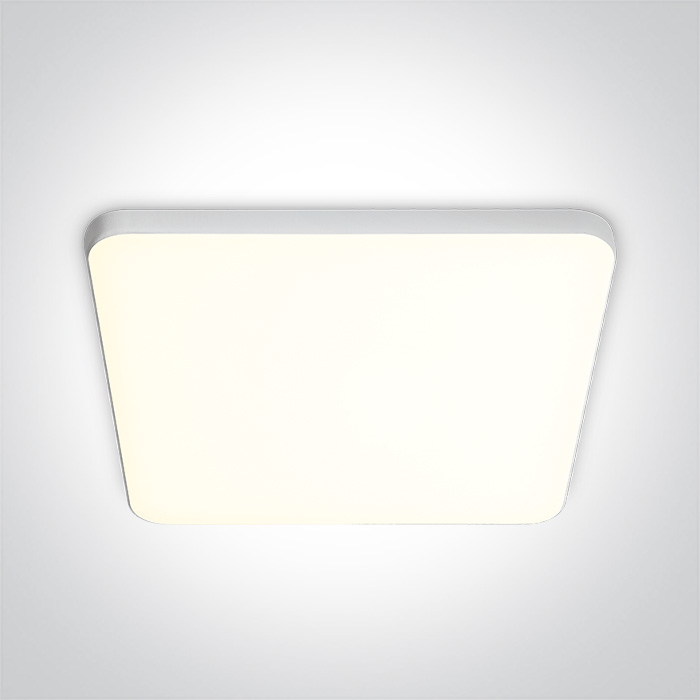 50120CE/C WHITE SQUARE 20W CW IP20 230V
