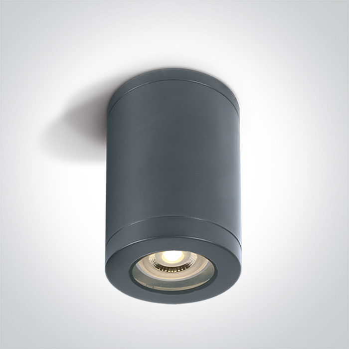 67142A/AN ANTHRACITE CYLINDER GU10 6W IP65