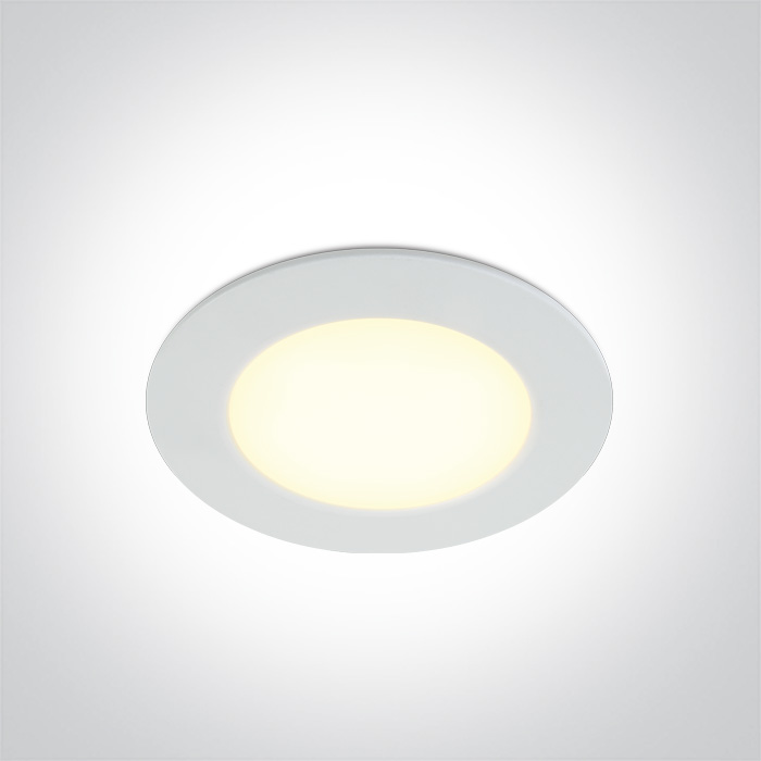 10106P/W/W WHITE 6W WW IP65 230V DIMMABLE
