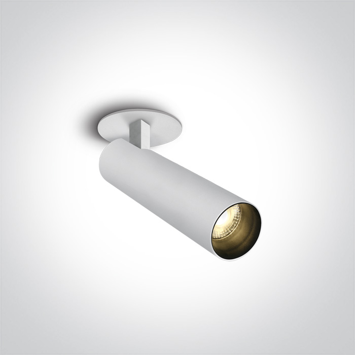 11112RA/W/W WHITE COB LED 12w WW 36deg IP20 350mA ADJUSTABLE DARK LIGHT